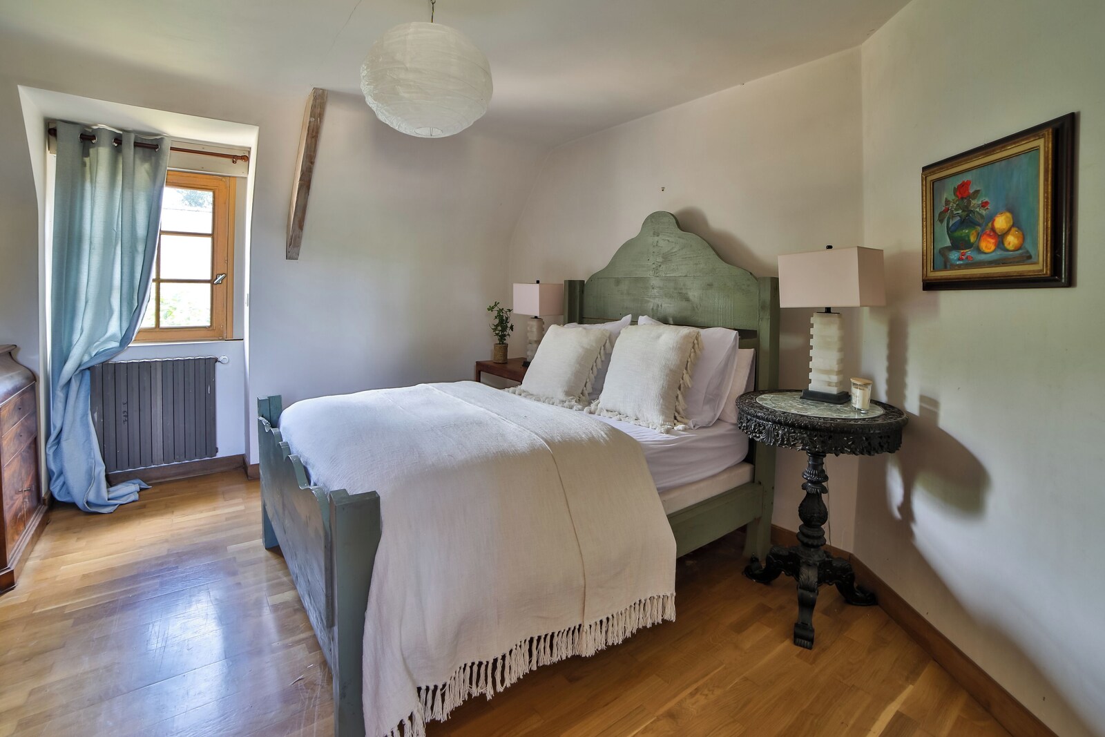 La chambre double verte