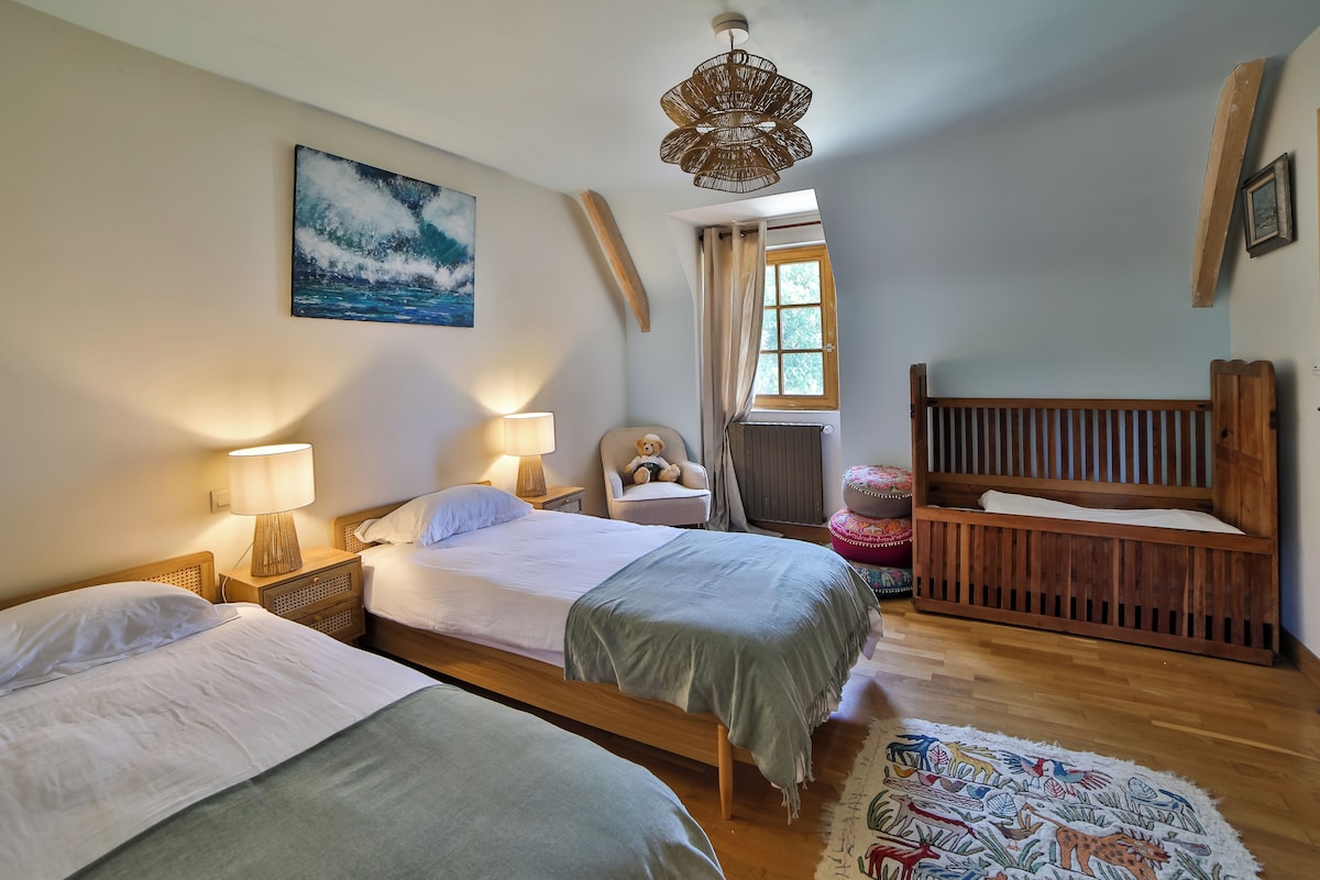 La chambre à deux lits